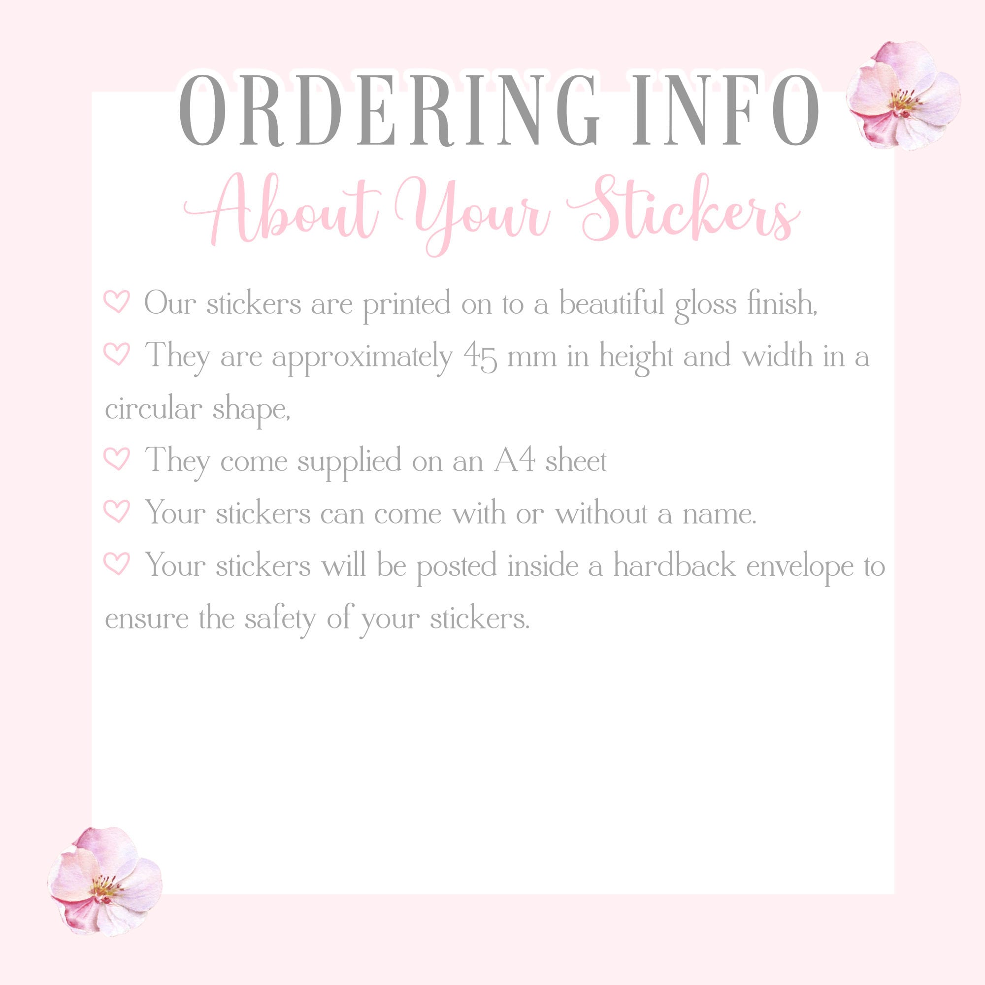 24 Personalised Christmas Stickers | Personalised Christmas Gift Labels | Santa Gift Stickers