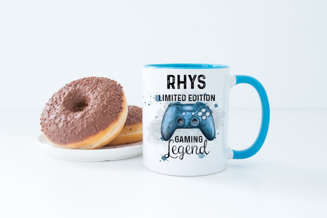 Personalised Gaming Mug Gaming Controller Mug Gift for Etsy