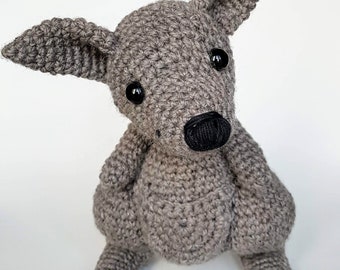 Australian Wildlife Animals Rescue Kangaroo Baby Joey Amigurumi Crochet Pattern