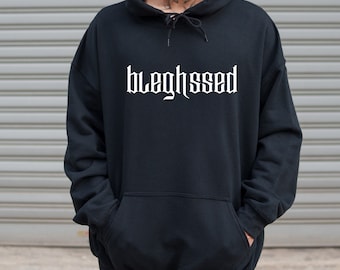 Bleghssed Hoodie, Blegh Hoodie, Feeling Blegh, Blegh, MIW Hoodie, Spooky, Gothic