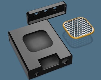 ZK-1002T Amp Case with Custom Cooling Vent