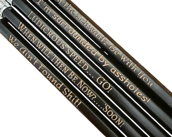 Spaceballs Inspired Pencils!  Fun for the movie enthusiasts.