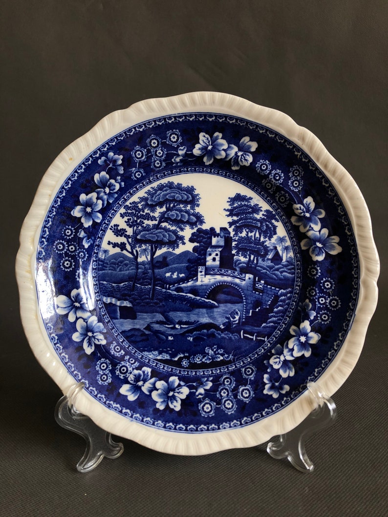 Copeland Spodes Tower England Bread Plate, début des années 1900 Etsy France