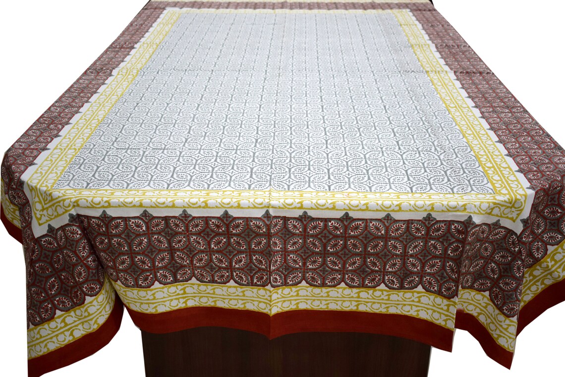 Floral Design Table Cover Table Cloths Dinning Table Cover Etsy