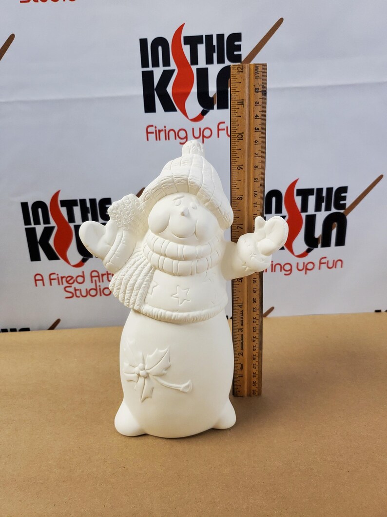 Snowman Trio Ready to Paint Christmas Snowmen Paint Etsy Canada