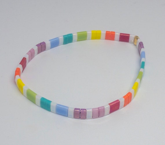 flat beaded bracelets