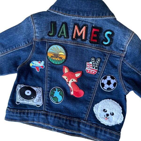 Jean Jacket Patch Etsy