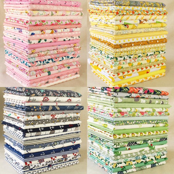 Cotton Fabric Scraps,Quilt Fabric Scrap Bundle,Charm Pack Fabric,Fabric Grab Bag,Fabric Squares Bundles