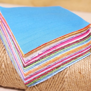 50 pezzi di tessuto tinta unita multicolore, quadrati di cotone Charm, confezione di tessuto, tessuto per trapuntatura, materiale per cucito, patchwork e fai da te