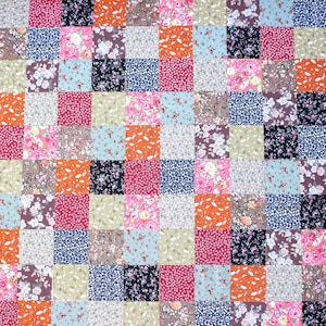 100 Mix Flower Fabric,Vintage Floral Fabric,Precut 4&quot; Charm Squares Fabric,Cotton Fabric Bundle,Patchwork Sewing Craft Material diy
