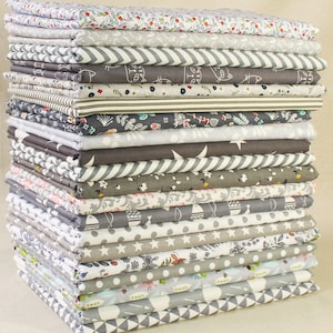 Cotton Fabric Scraps,Quilt Fabric Scrap Bundle,Charm Pack Fabric,Fabric Grab Bag,Fabric Squares Bundles zdjęcie 6