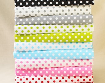 Polka Dot Fabric,Fat Quarters,Quilt Fabric Cotton ,Fabric Material,Craft fabric