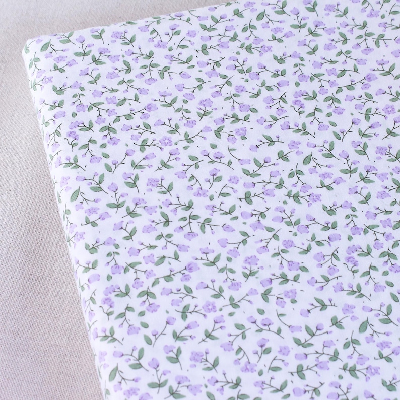 12 Assorted Purple Cotton Print Fabric Quilting,sewing Floral Flower ...