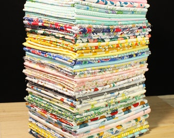 51 Assorted Charm Pack Fabric,100% Cotton Pre Cut 5" Squares,Fabric Quilting, Fabric Scraps,Patchwork Fabric ,Sewing Craft DIY