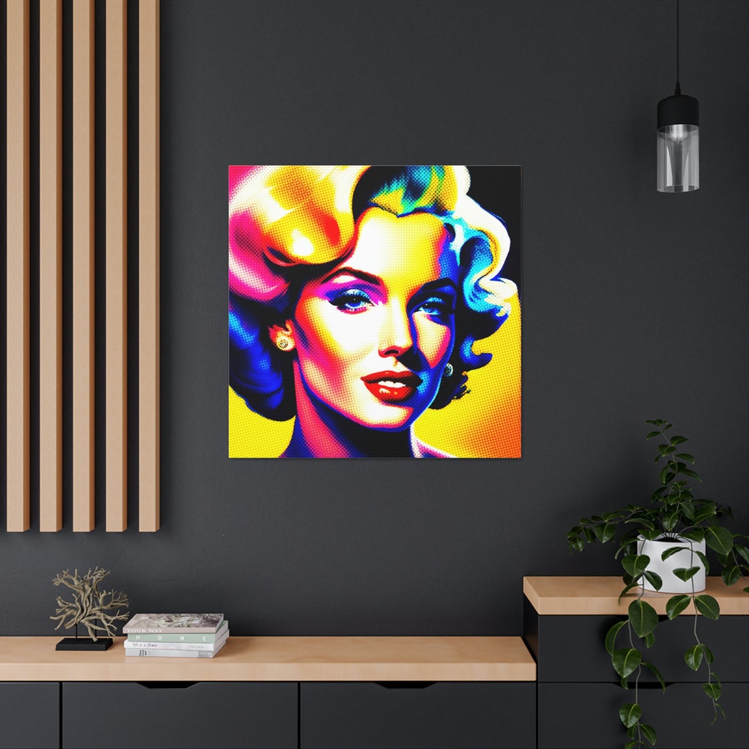 Marilyn Monroe, Pop Art, Large Wall Art, Modern Art, Contemporary Art