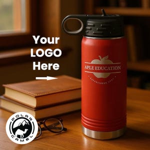 Polar Camel 20 oz. Stainless Steel Water Bottle; Add your logo or design or personalization. Custom Water Bottle.