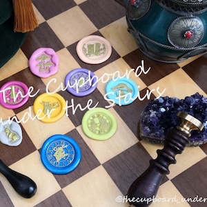 PREMADE Alice im Wunderland Wachs Siegel | 9er Set - CHALK EDITION