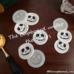 PREMADE Alptraum vor Weihnachten Wachs Siegel | Jack Skellington