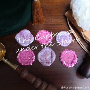 Sellos de cera PREMADE Wizard Collection / Love Mix - Juego de 6