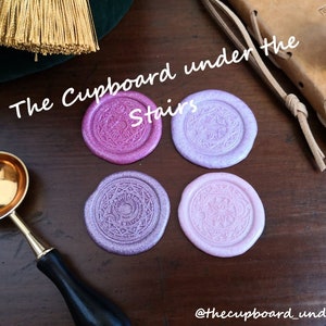 PREMADE Sakura Card Captor Wax Seal | Set van 4 -GLITTER EDITION-