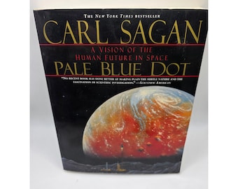 Carl Sagan, Punto Azul Pálido, 1.ª edición en rústica, 1994, Astronomía espacial, Ciencia de la NASA