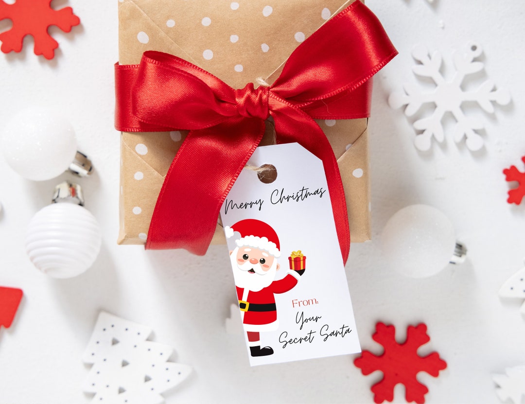 Printable Secret Santa Tags Secret Santa Tags Secret Santa Gift Tags Printable Secret Santa Tags Secret Santa Tags Secret Santa Gift Tags
