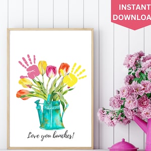 Grandparents Day Gift | Grandparents Day Craft | Grandparents Gift Keepsake | Gift For Grandma Grandpa | Kids Baby Toddler