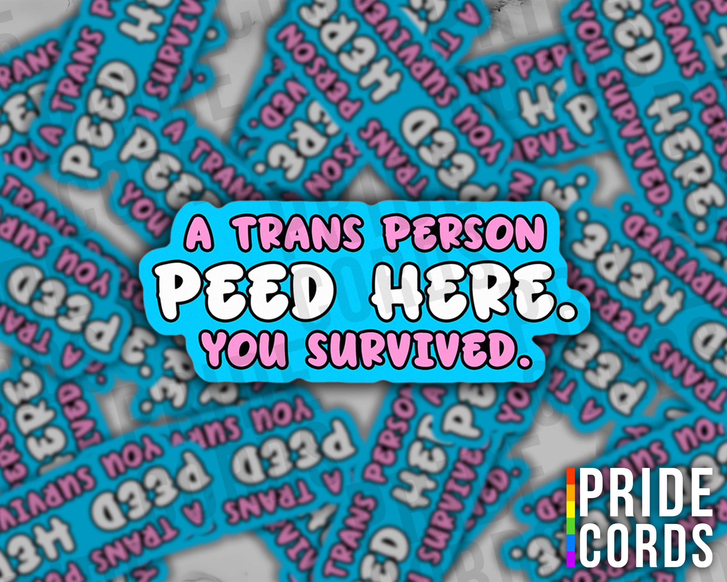 Transgender Trans Transpride Sticker By Gee Theyhe - Genderfluid