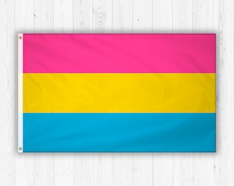 Pansexual Pride LGBT Flag 3x5 Feet