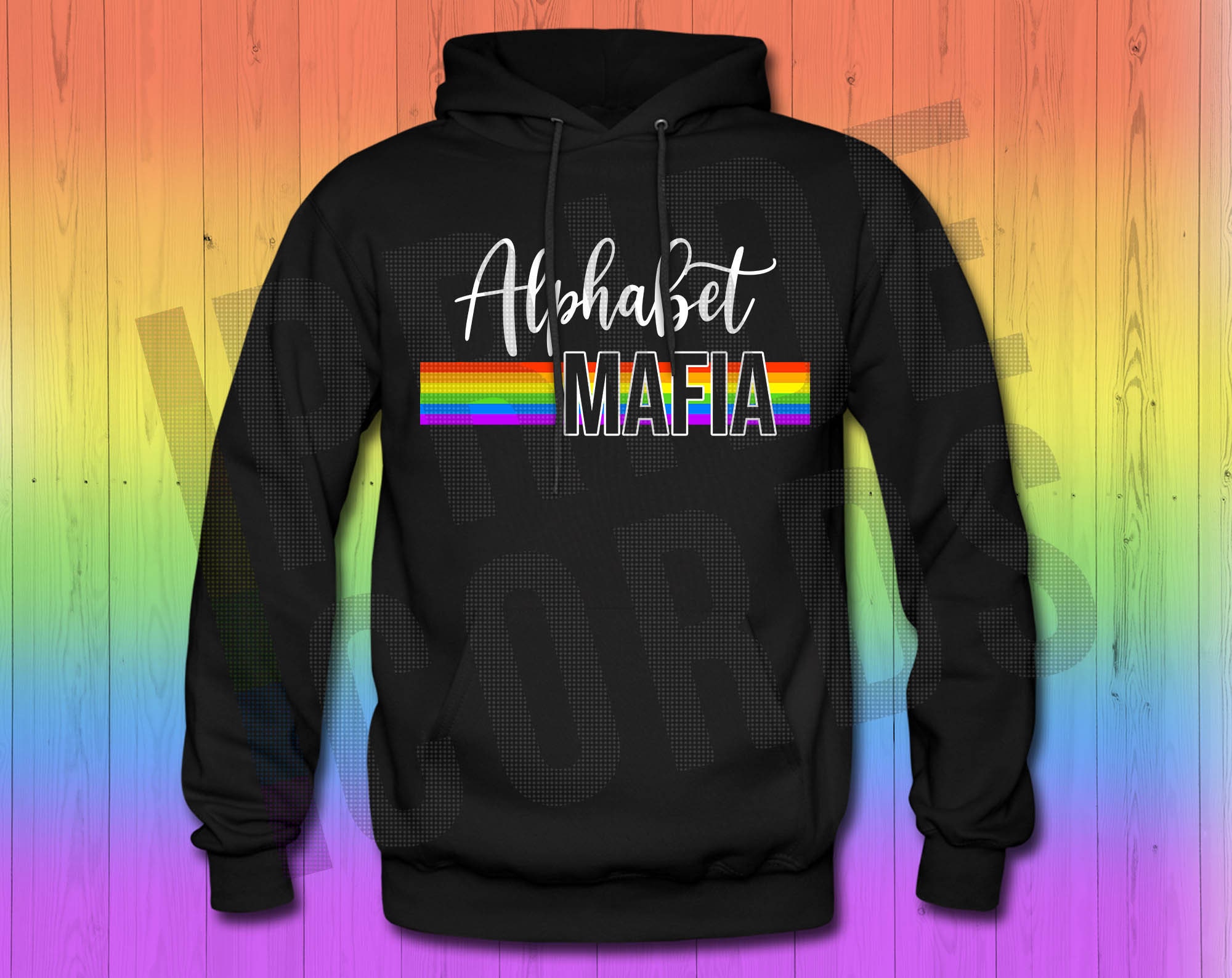 Alphabet Mafia LGBT Pride Unisex Hoodie | Etsy