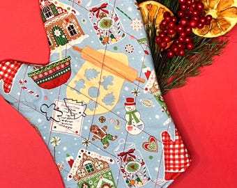 Holiday Cookies Oven Mitt