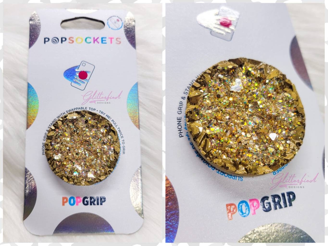 Gold popsocket deals