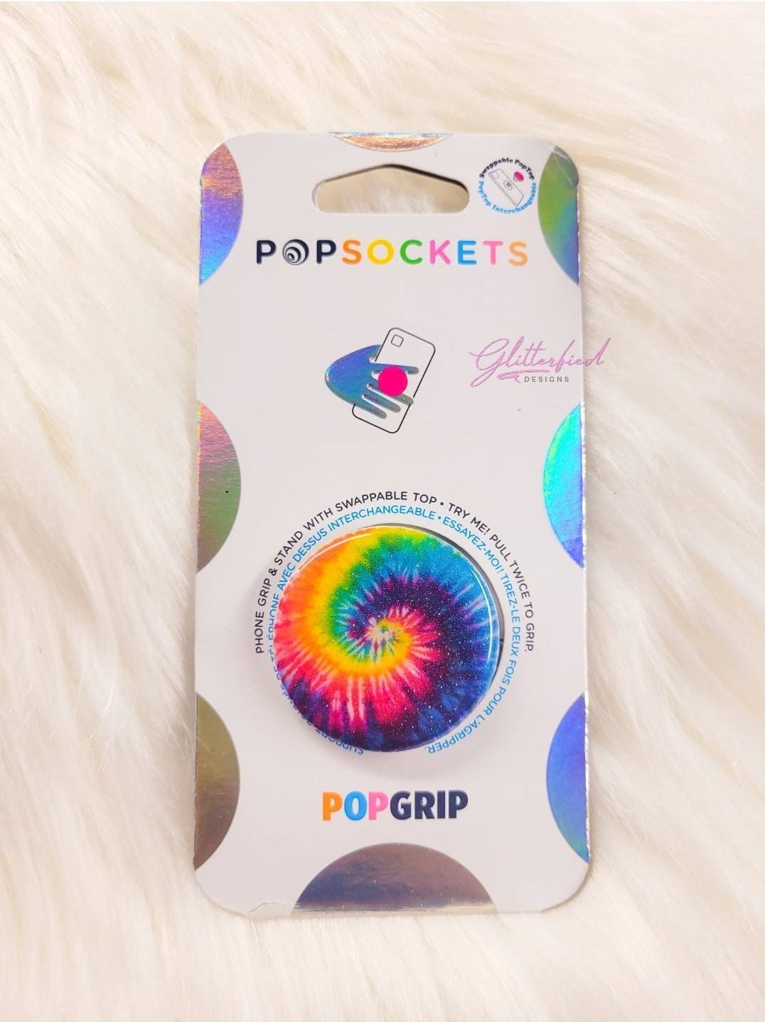  Space Pop socket Galaxy Nebula Blue White Purple PopSockets  PopGrip: Swappable Grip for Phones & Tablets PopSockets Standard PopGrip :  Cell Phones & Accessories