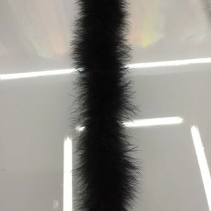 22 färger svart marabou fjäderboa kalkon fjäderboa Halloween hantverksmaterial
