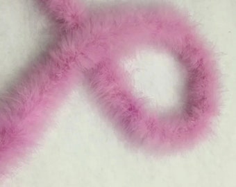 22 colores rosa claro pluma de marabú boa pluma de pavo boa Halloween Craft Suministro