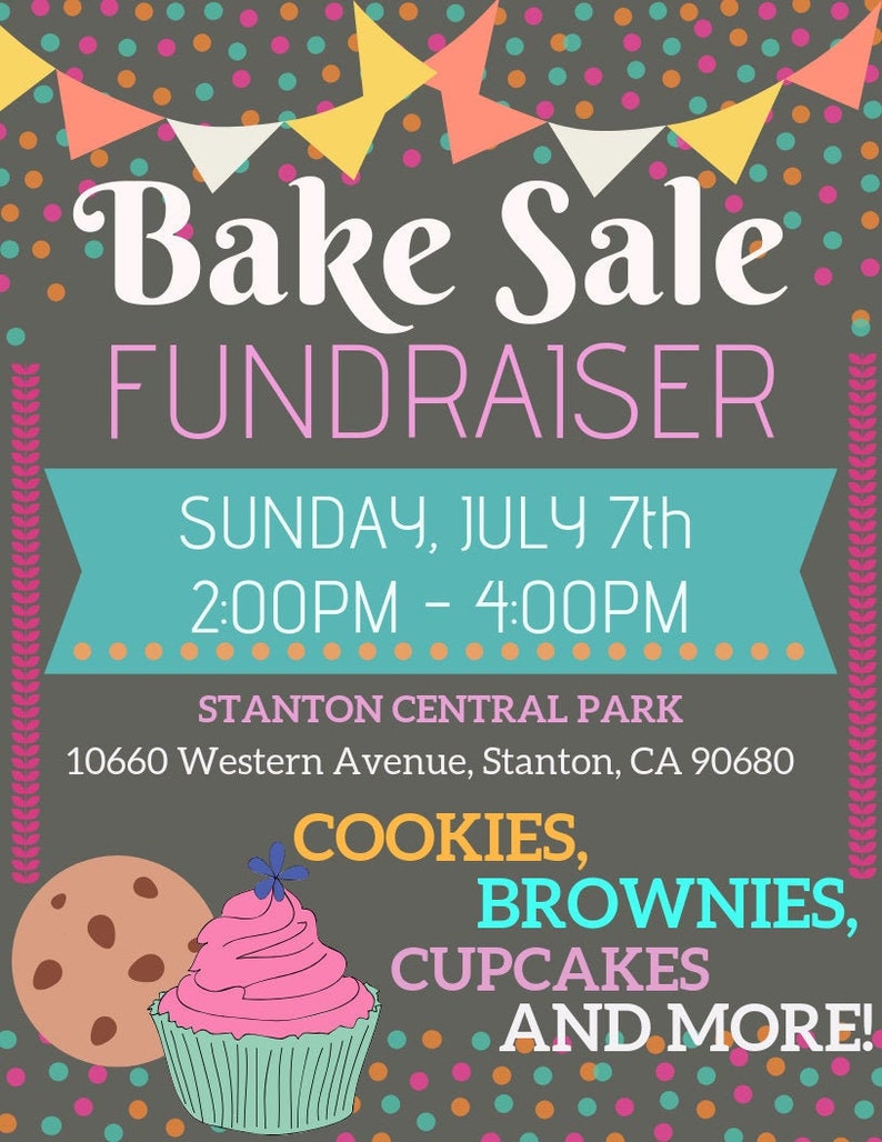 bake-sale-invitation-bake-sale-flyer-etsy