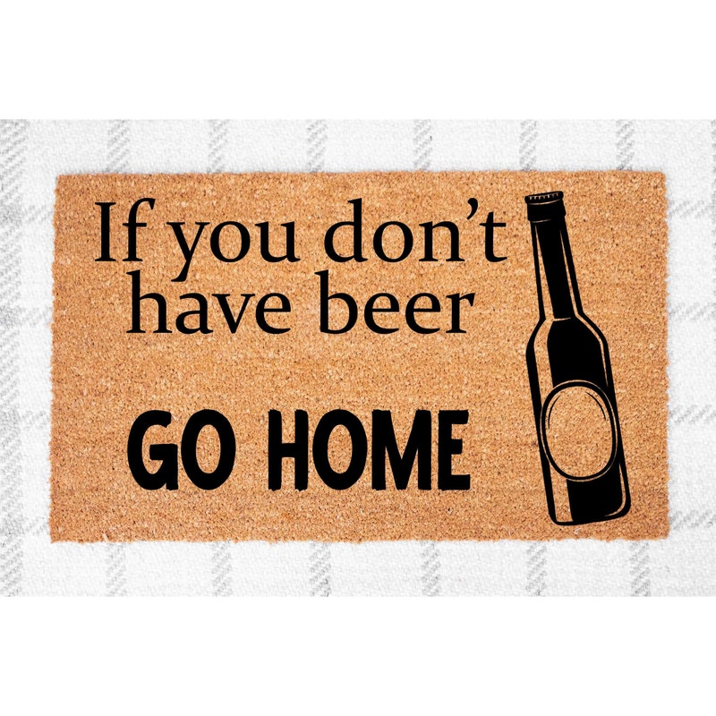 Alcohol Doormat - Etsy