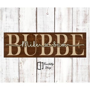 Gift for Bubbe - Mother's Day Gifts for Bubbe - Mothers Day Gift  for Bubbe - Personalized Gift for Bubbe - Gift for Grandma , Nana 7415