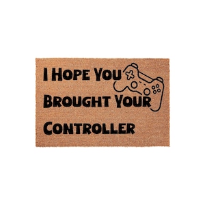Gamer Controller Welcome Doormat - Funny Gaming Gift for New Home