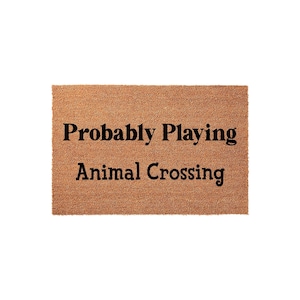 Gamer Life Sim Personalization Doormat - Island Life Video Game Design