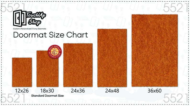Mat Icon Size Chart Funny Frog Welcome Mat, Coir Doormat for Housewarming, New Home Gift ...