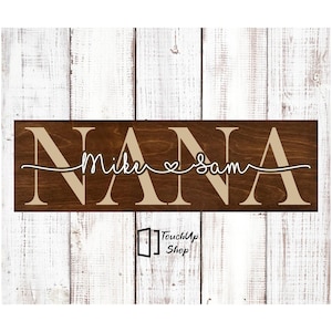 Gift for Nana - Mother&#39;s Day Gifts for Nana - Mothers Day Gift  for Nana - Personalized Gift for Nana - Grandparents Day Gift Nana Gift