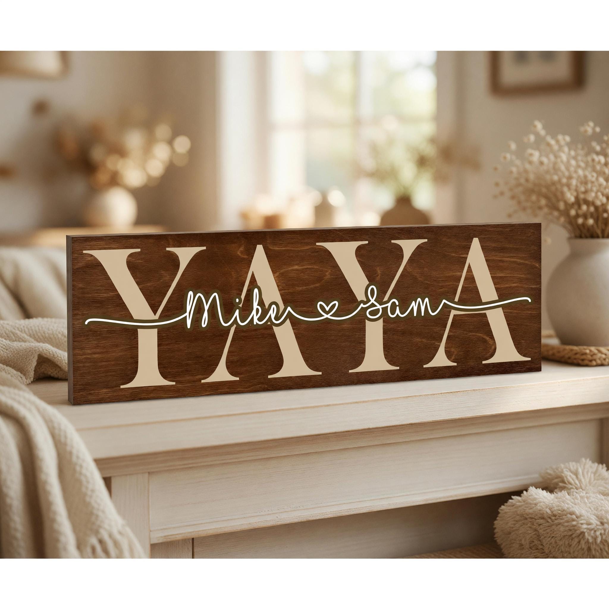 Yaya Sign - Etsy
