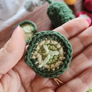 Slice of cucumber. Play kids kitchen accessories. Play market, grocery store. Kitchen accessories, cooking vegetables. Pretend play food.