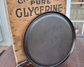 Griswold 9 Cast Iron Handle Griddle With Small Block Logo Restored