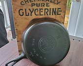 Griswold 8 Cast Iron Skillet With Large Block Logo Restored