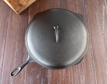 Birmingham Stove And Range #12 Century Series Cast Iron Skillet Lid Restored