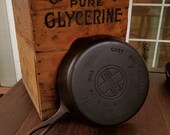 Griswold 7 Cast Iron Skillet With Large Block Logo Restored
