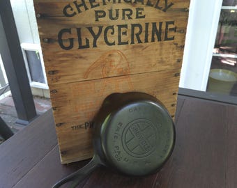 Griswold #4 Cast Iron Skillet With Large Block Logo Restored