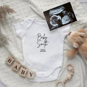 Pregnancy announcement